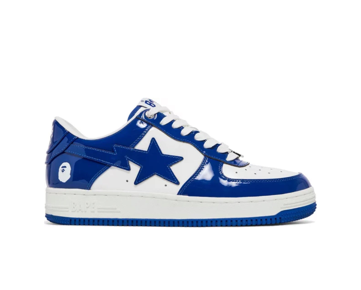 Bape star sneakers royal blue