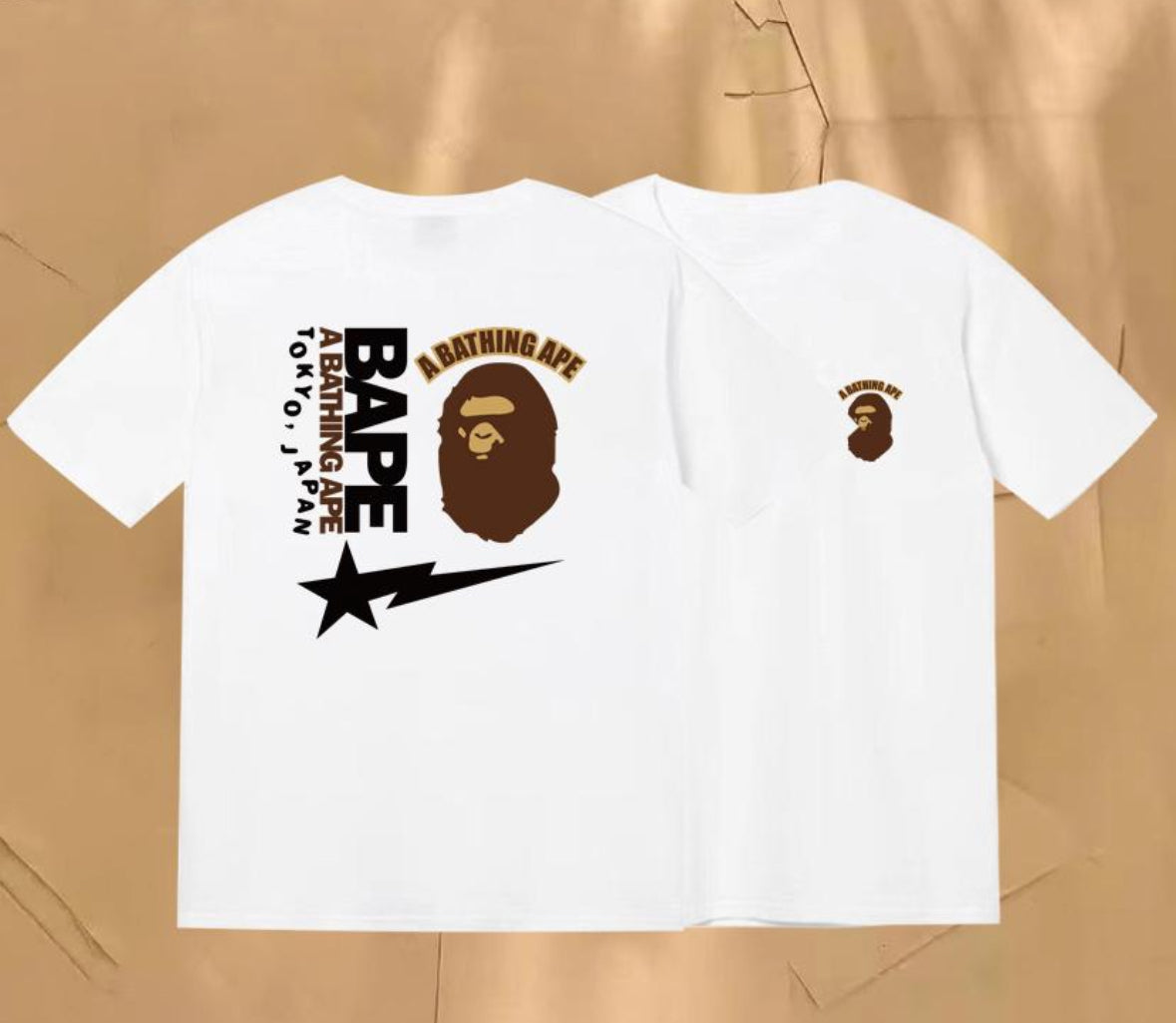 Bape star t-shirt