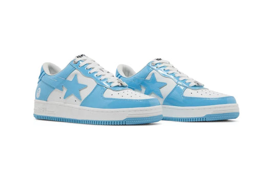 Bape star sneakers baby blue