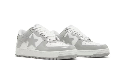 Bape star sneakers light grey